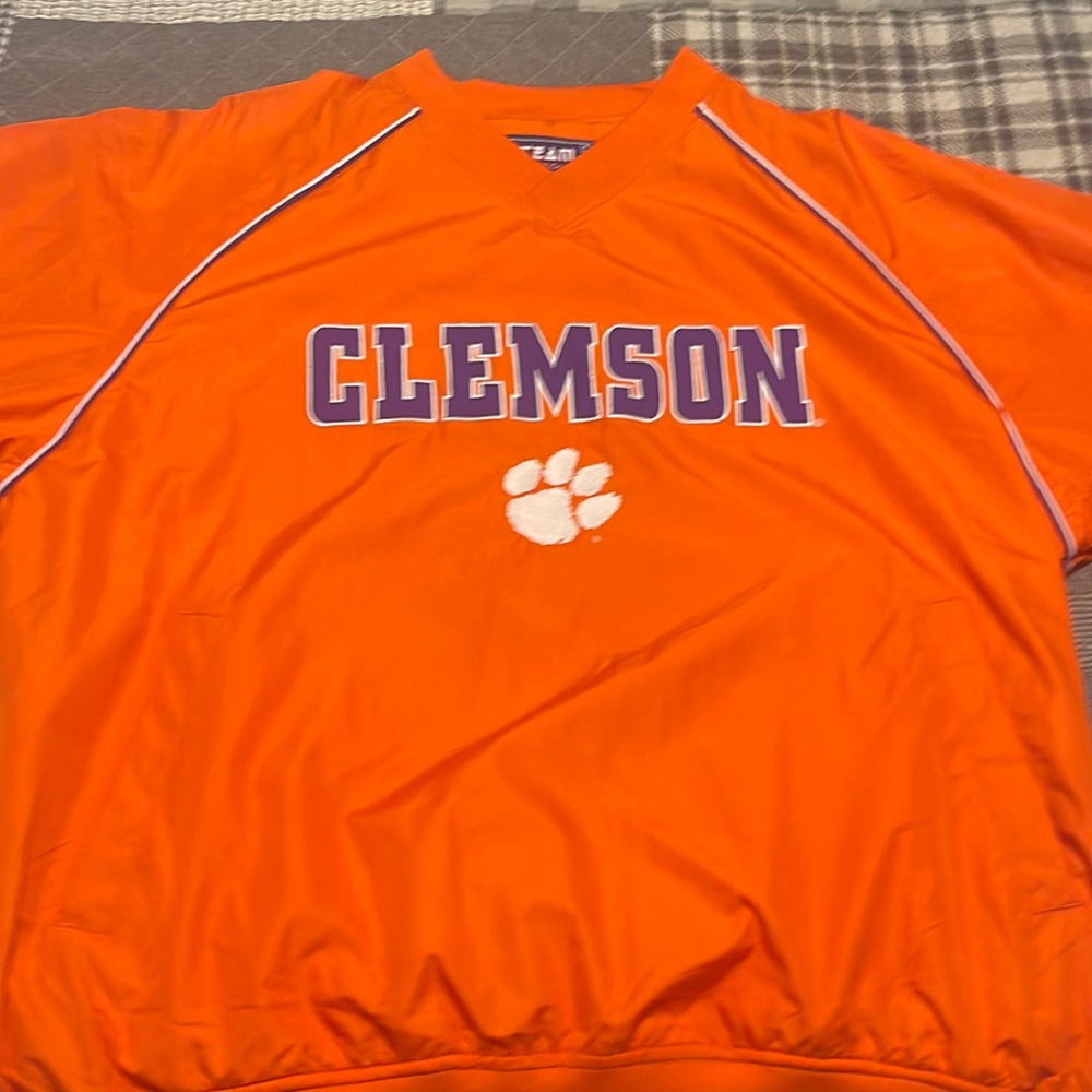 Officially Licensed Clemson Warmup Pullover